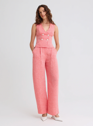 Matthew Bruch Pleated Barrel Trouser