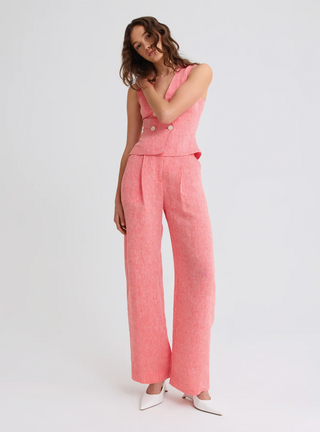 Matthew Bruch Pleated Barrel Trouser