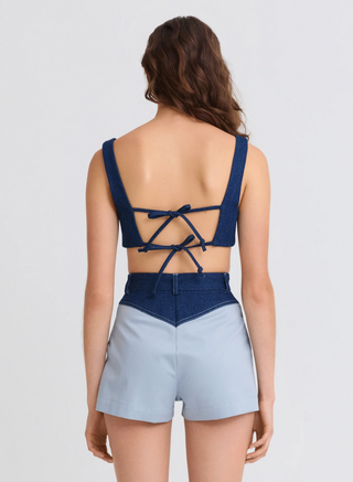 Matthew Bruch High Waist Hot Short