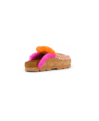 Mou Winter Overstitching Mule