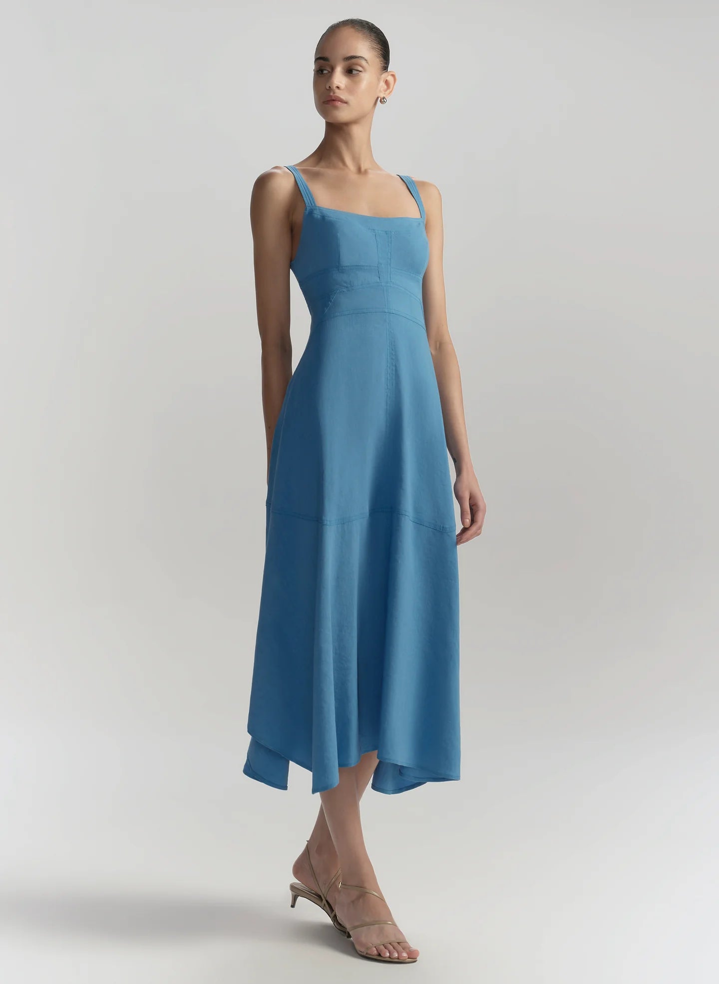 ALC Harlow Dress Tahoe Blue 6