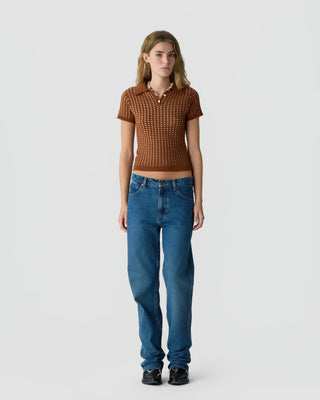 Guest In Residence Shrunken Waffle Polo