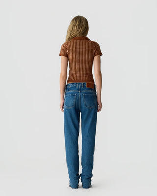 Guest In Residence Shrunken Waffle Polo