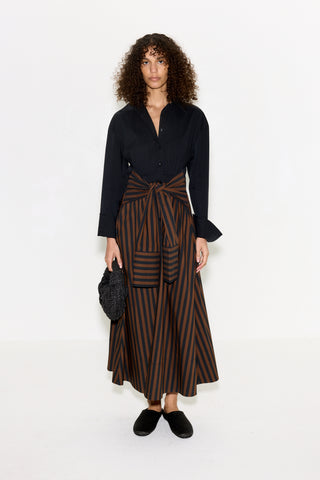 Simon Miller Inna Poplin Maxi Dress