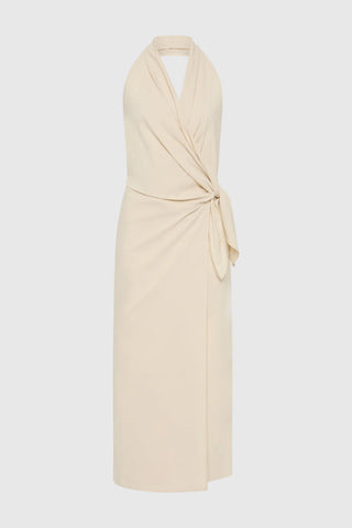 St. Agni Halter Wrap Dress