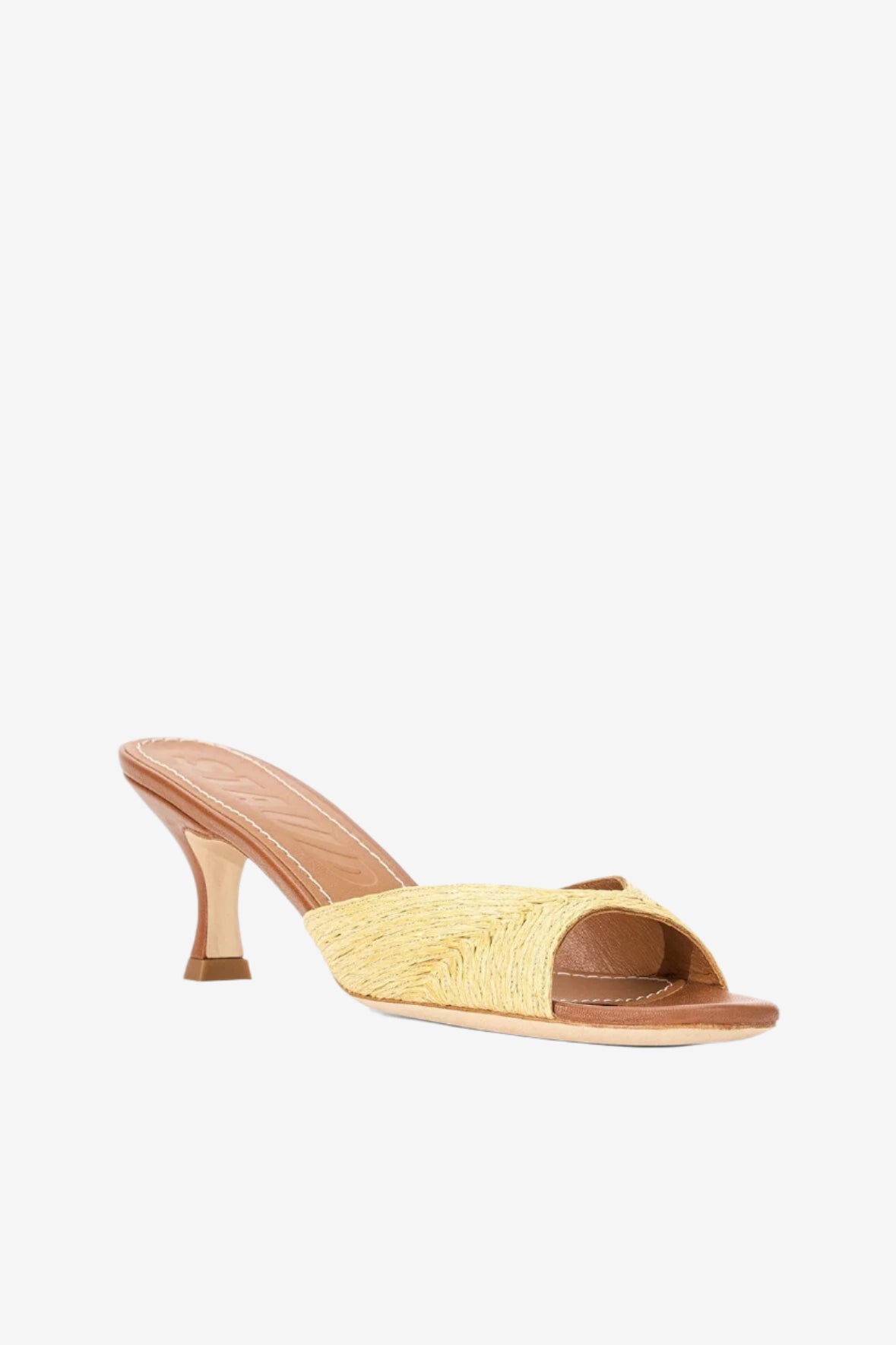 Staud Brigette Raffia Mule