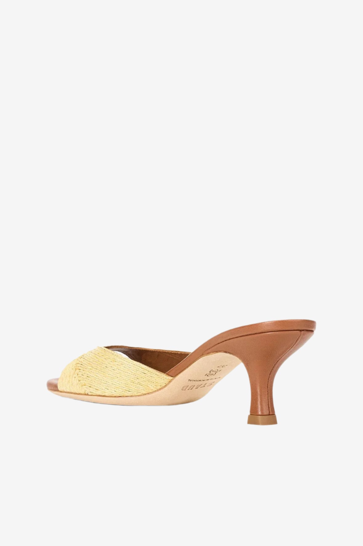 Staud Brigette Raffia Mule