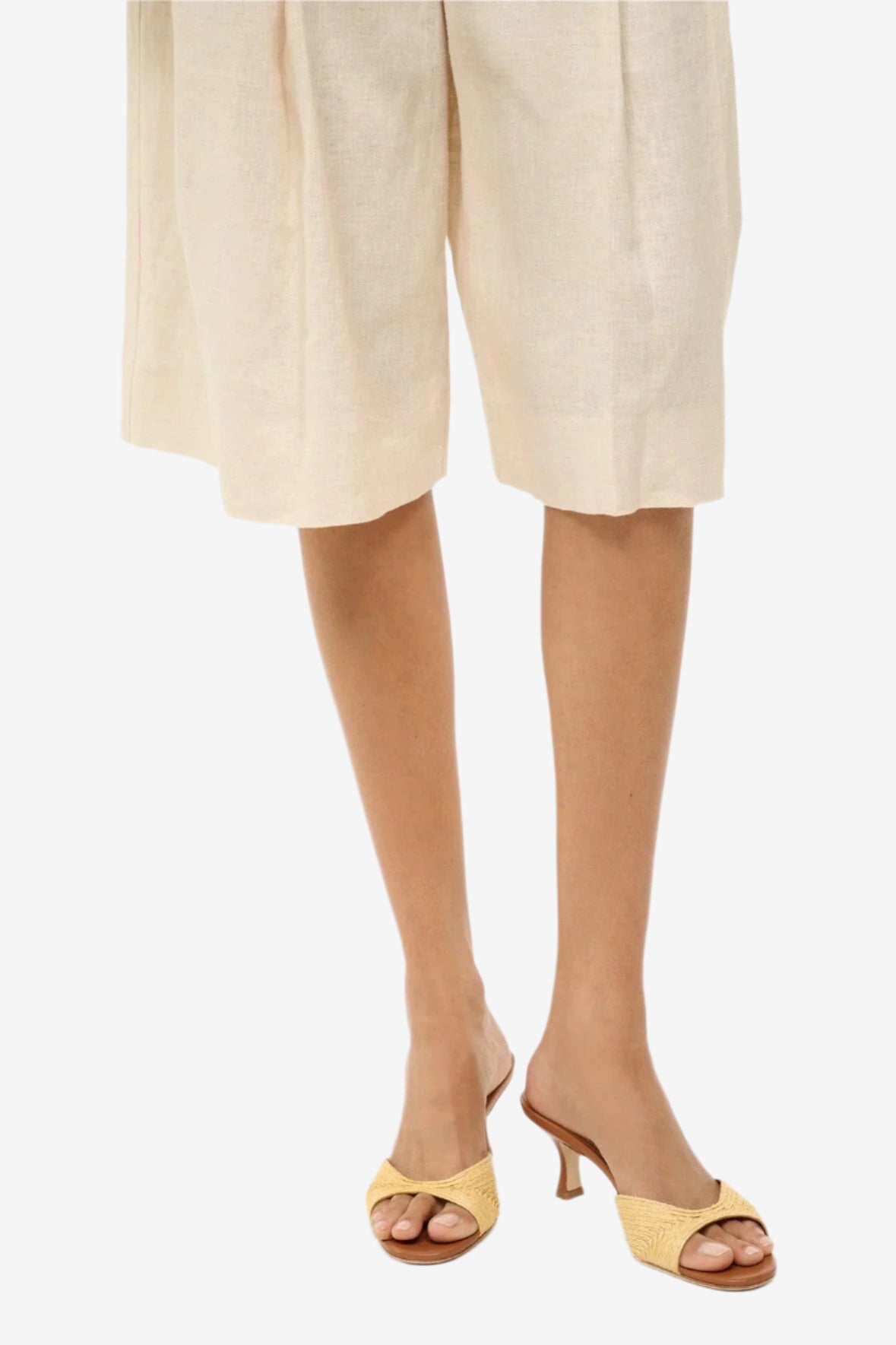 Staud Brigette Raffia Mule