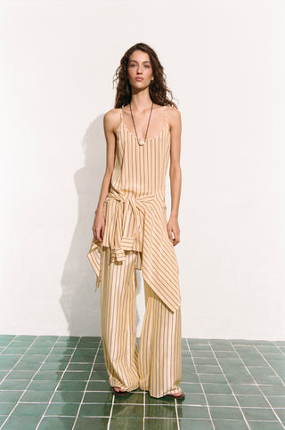 Staud Stroll Silk Pants