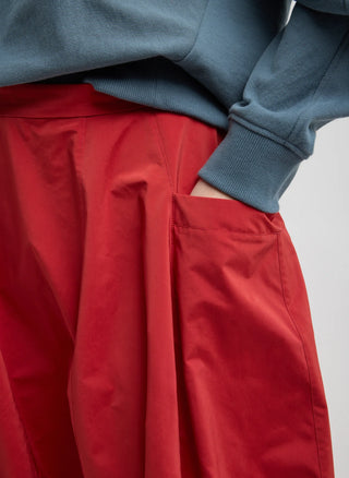 Tibi Nylon Lantern Skirt