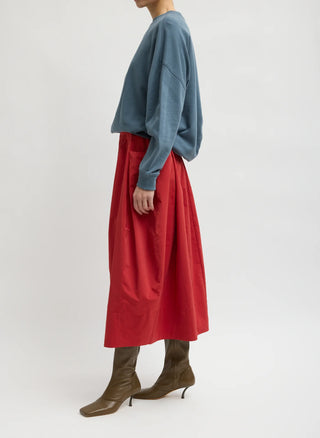 Tibi Nylon Lantern Skirt