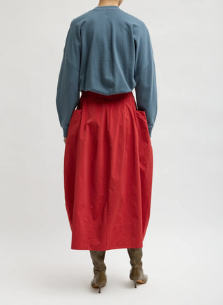 Tibi Nylon Lantern Skirt
