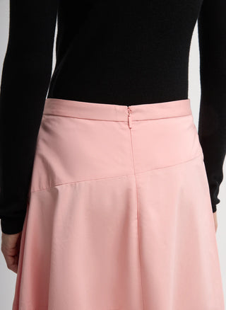 Tibi Nylon Asymmetrical Balloon Skirt