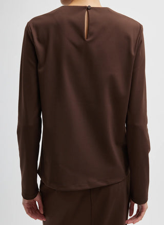 Tibi Compact Knit Slim Top