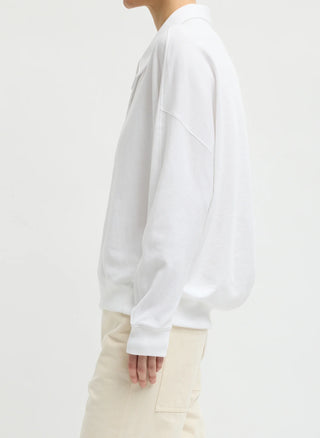 Tibi Lightweight Polo Sweatshirt