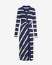 Maritime Blue/Cream Wide Stripe