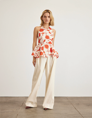 Tanya Taylor Celeste Poplin Top