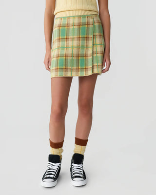 Guest In Residence Tartan Skirt