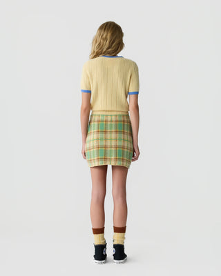 Guest In Residence Tartan Skirt
