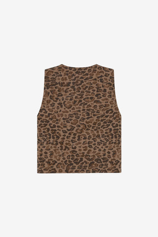 The Tiny Big Sister Animal Print Vest