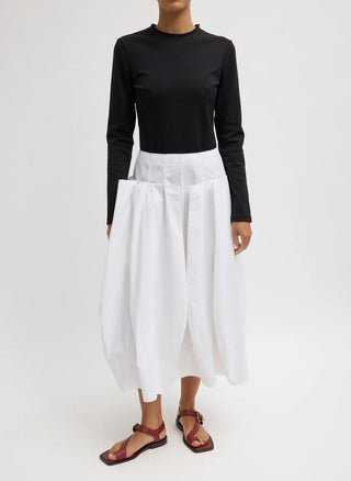 Tibi Pinched Pleat Skirt