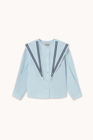 Tiny Big Sister Scarf Neck Blouse