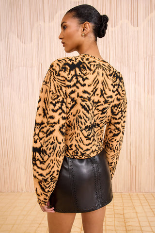 Ulla Johnson Cade Jacquard Knit Pullover