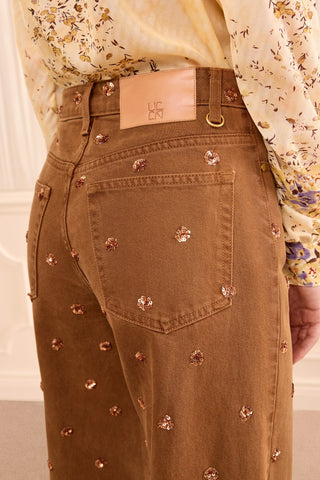 Ulla Johnson Willow Embellished Jean