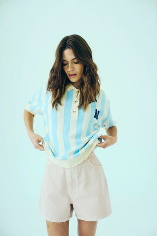 Norr Varsity Knit Polo