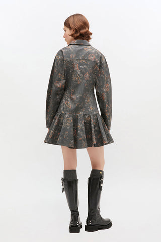 Ganni Floral Shirt Dress