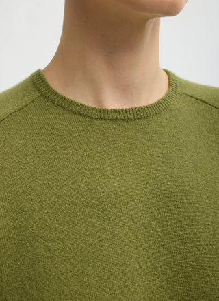 Tibi Cashmere Crewneck Sweater