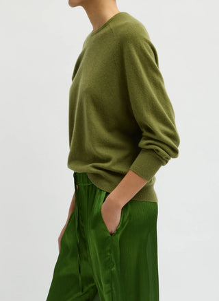 Tibi Cashmere Crewneck Sweater