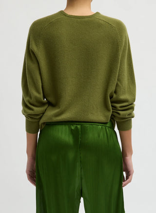 Tibi Cashmere Crewneck Sweater