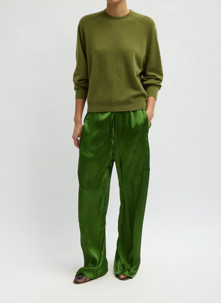Tibi Cashmere Crewneck Sweater