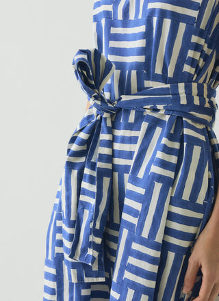 Toast Block Patchwork Dress