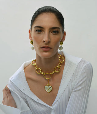 Lizzie Fortunato Heart Pendant