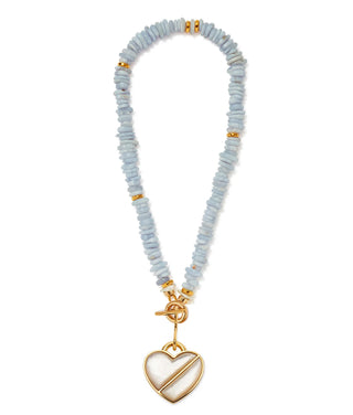 Lizzie Fortunato Heart Pendant