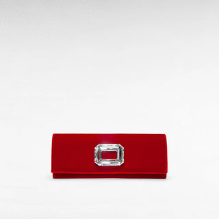 Gedebe Velvet Envelope Clutch