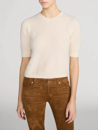 Frame Honeycomb Sweater