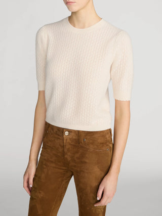Frame Honeycomb Sweater