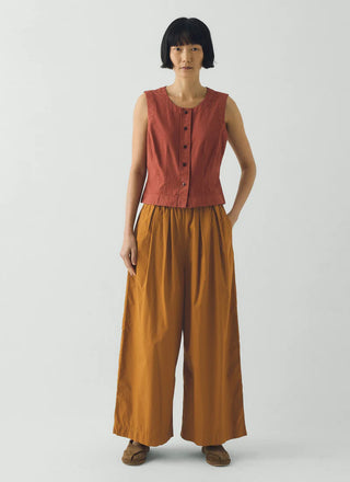 Toast Pleated Trouser