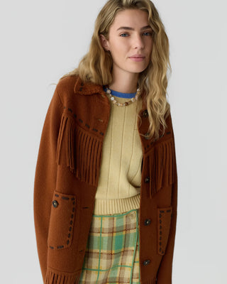 Guest In Residence Western Fringe Jacket