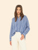 Navy Blue Stripe