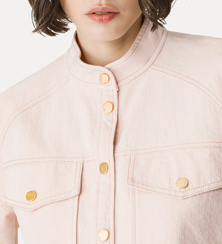 Forte Forte Mandarin Collar Shirt