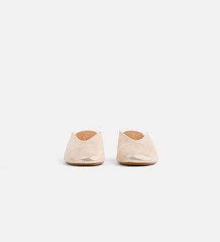 Forte Forte Laminated Leather Mule