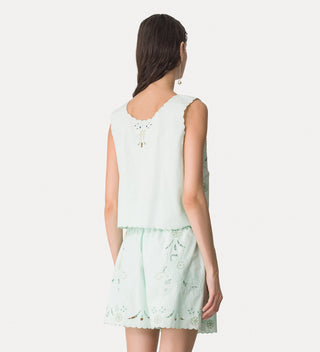 Forte Forte Lace & Glass Top
