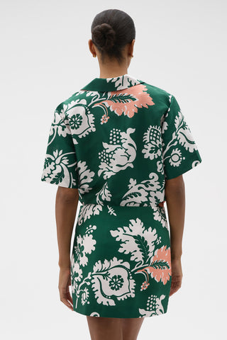 Oroton Cabana Floral Skirt