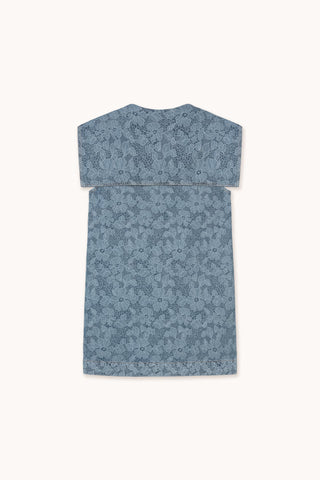 The Tiny Big Sister Lace Denim Dress