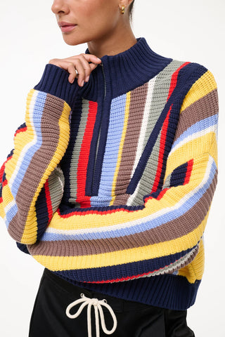 Staud Cropped Hampton Sweater