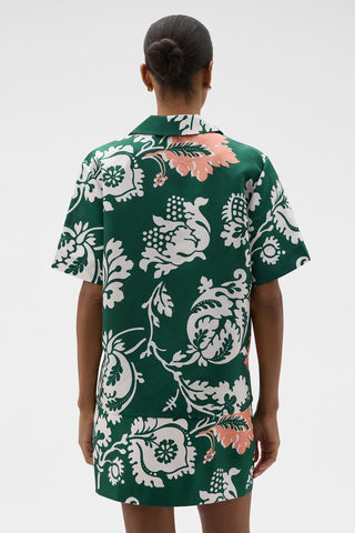 Oroton Cabana Floral Shirt